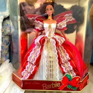 Collectors holiday Barbie